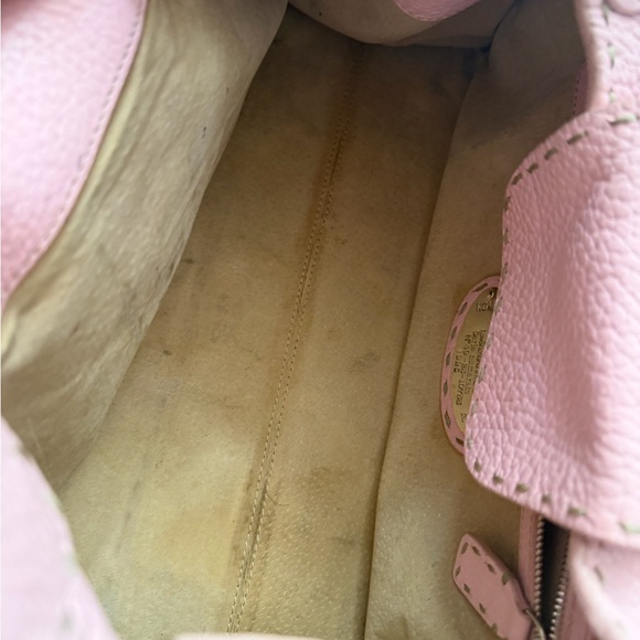 Fendi Pink Leather Shoulder Bag - Picture 4 of 10